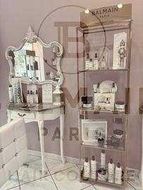 Salone parrucchiere con partnership Balmai