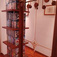 libreria con specchio ingresso 