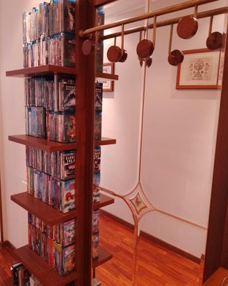 libreria con specchio ingresso 