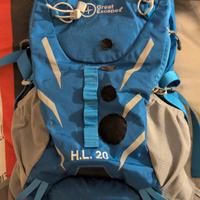 zaino great escape 20 lt