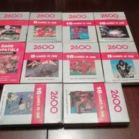 Atari 2600 compatibili 10 cartucce cassette giochi