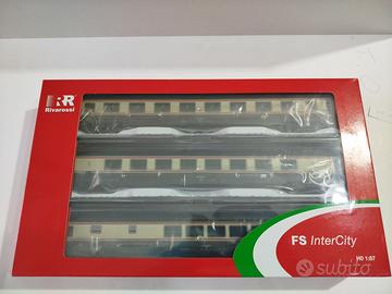 Rivarossi HR4358 3 carrozze GC livrea Bandiera FS