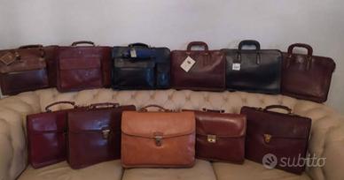 borse e borselli the bridge e Piquadro in pelle 