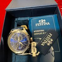 Orologio Festina, con quadrante in acciaio