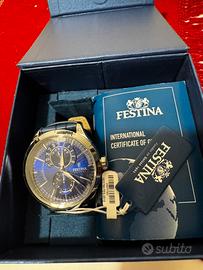 Orologio Festina, con quadrante in acciaio