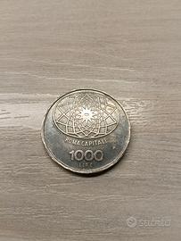 Moneta mille lire Roma capitale