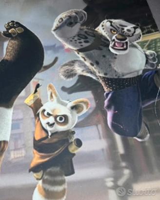 🖼️ Quadro Kung Fu Panda - DreamWorks