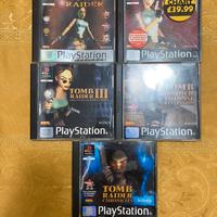 Tomb Raider PS1+PS2+PS3