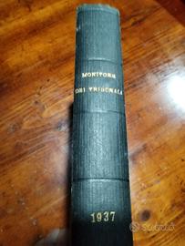 MONITORE DEI TRIBUNALI del 1937