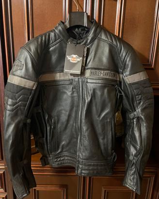 Giubbotto in pelle harley davidson.