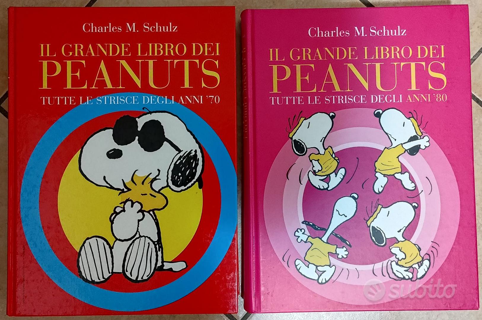 2 volumi: Il grande libro dei Peanuts anni 80 e 70 - Libri e Riviste In vendita  a Roma