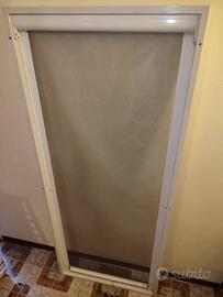 Zanzariera a rullo per finestra in alluminio elett