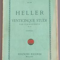 HELLER, Venticinque studi per pianoforte Op. 45
