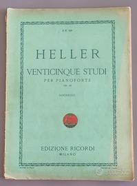 HELLER, Venticinque studi per pianoforte Op. 45