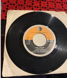 Vinile 45 giri lucio battisti