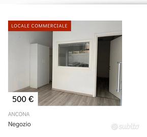 Locale commerciale uso ufficio/negozio via piave