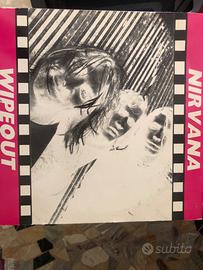 Disco  vinile 33 giri origina Nirvana Wipeout 1990