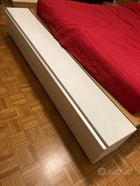 Porta tv sospeso, mobile pensile IKEA BESTA BURS