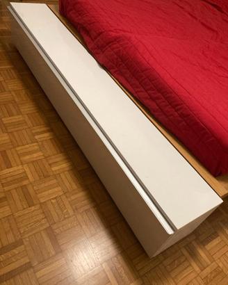 Porta tv sospeso, mobile pensile IKEA BESTA BURS
