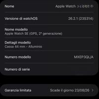Apple Watch SE 2 GENERAZIONE 44 mm