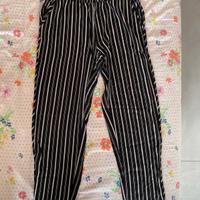 pantaloni leggeri a righe