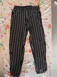 pantaloni leggeri a righe