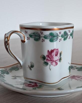 Tazza con piattino porcellana Richard Ginori