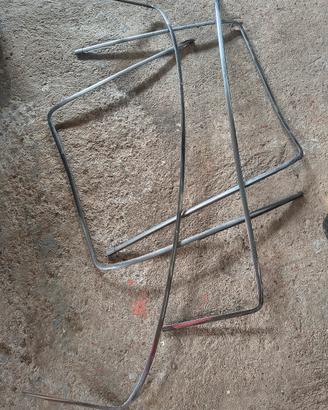 Cromature parabrezza e lunotto Fiat 128