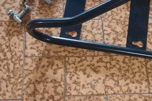 Camper fermaruota scooter anteriore garage camper