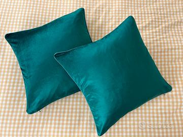 Set 2 cuscini fodera in velluto Laura Ashley NUOVI