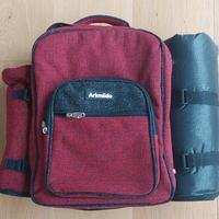 zaino da campeggio e pic nic