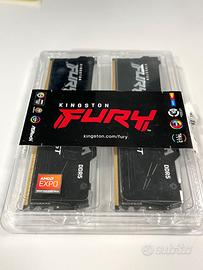 Kingston FURY Beast RGB 64GB - DDR5 - FATTURABILI