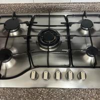 piano cottura  5 fuochi  Ariston 