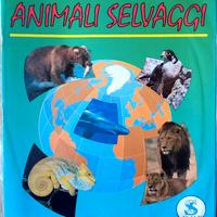 ALBUM IL GIRO DEL MONDO IN 240 ANIMALI con gioco