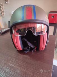 Casco jet vintage taglia M e taglia S