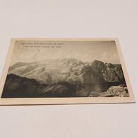 Cartolina della Marmolada spedita nel 1923