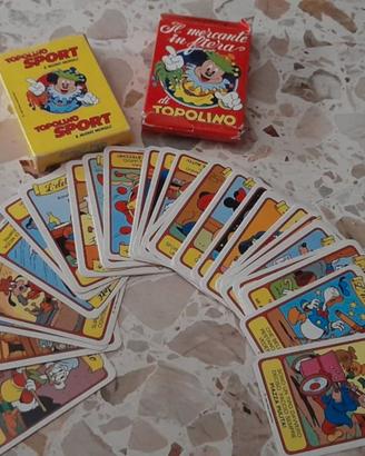 Carte da gioco Disney Mercante in fiera Topolino