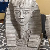 Busto in gesso - Faraone Egizio