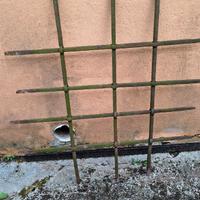 grata inferriata antica in ferro battuto