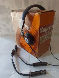 Cuffie Superex TRL-88 con connettori anni Settanta