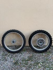 Cerchi gommati da cross