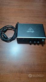 Scheda audio, interfaccia audio Behringer