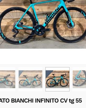 Bici da corsa Bianchi Infinito Taglia 55