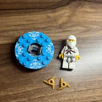 Lego Ninjago minifigure Zayn con trottola