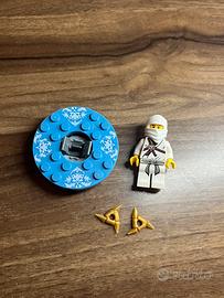 Lego Ninjago minifigure Zayn con trottola