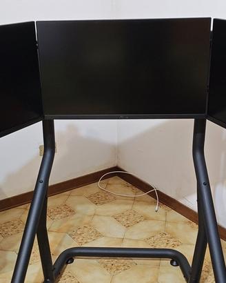 Supporto triplo monitor da pavimento Oplite