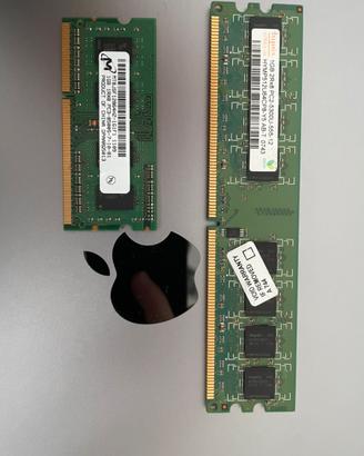 Due banchi RAM 1GB
