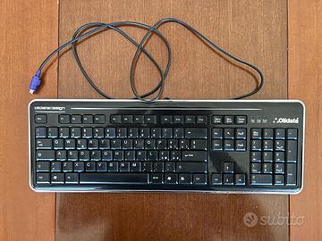 Tastiera computer QUERTY Olidata nero lucido