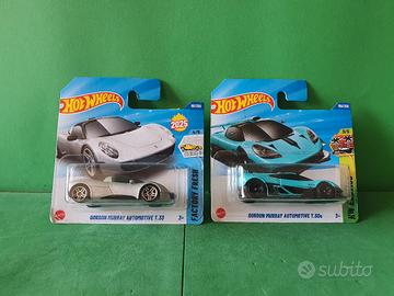 Gordon Murray T50 e T33 hot wheels