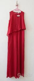 Elegante jumpsuit magenta - NUOVA mai indossata
